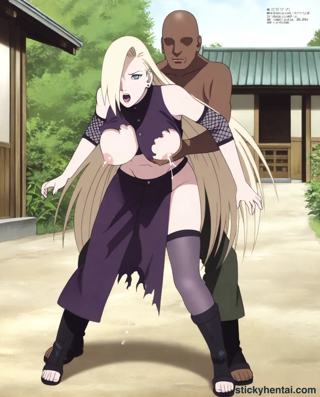 Ino Yamanaka doggystyle in street part 2 #23