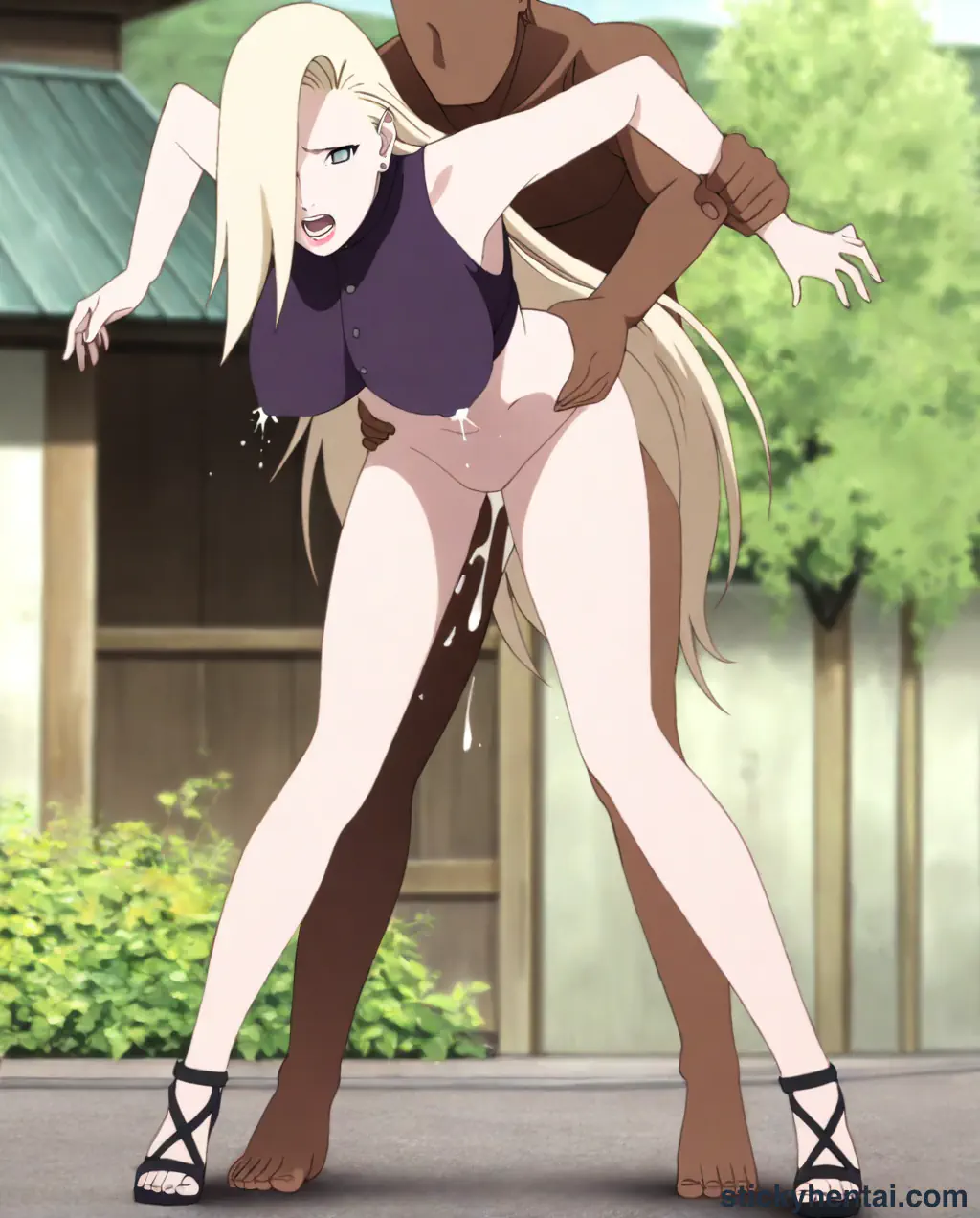 Ino Yamanaka doggystyle in street part 2 #36