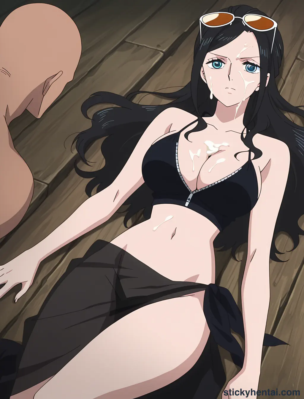 Nico Robin standing sex and cum on face #27