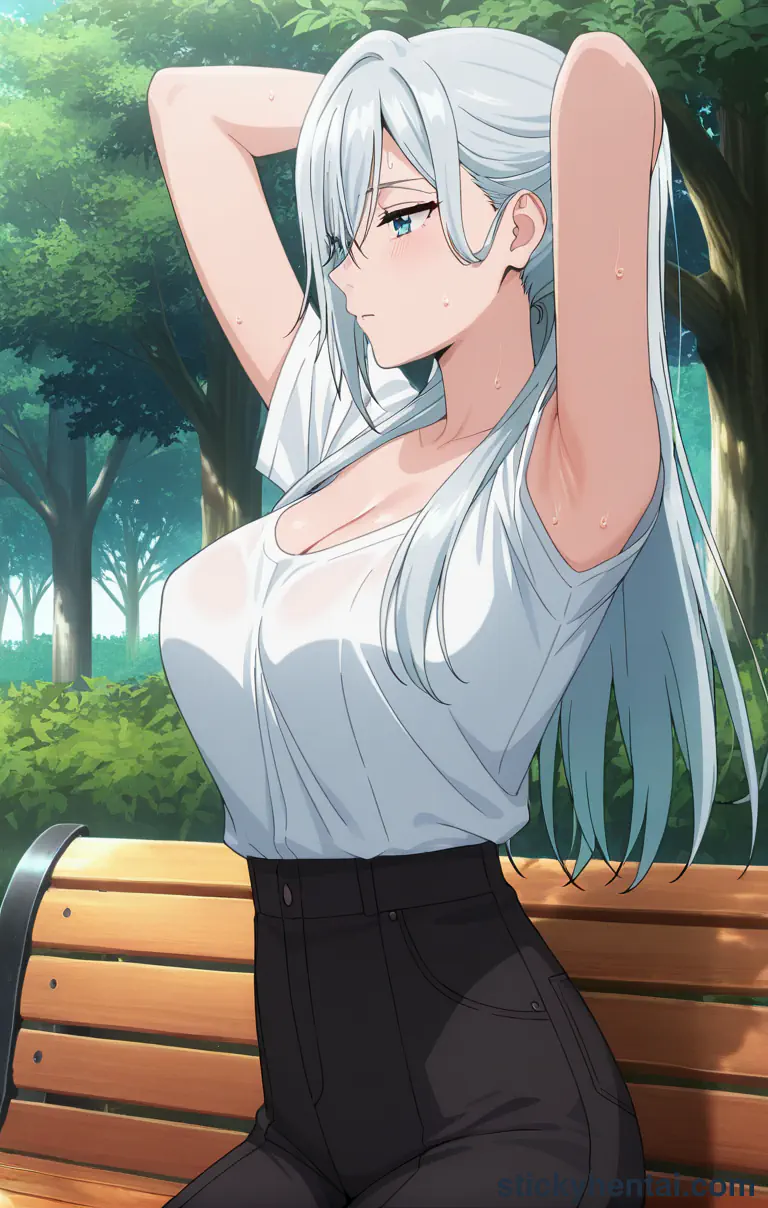 Subaru Hoshina exposing her armpits #9