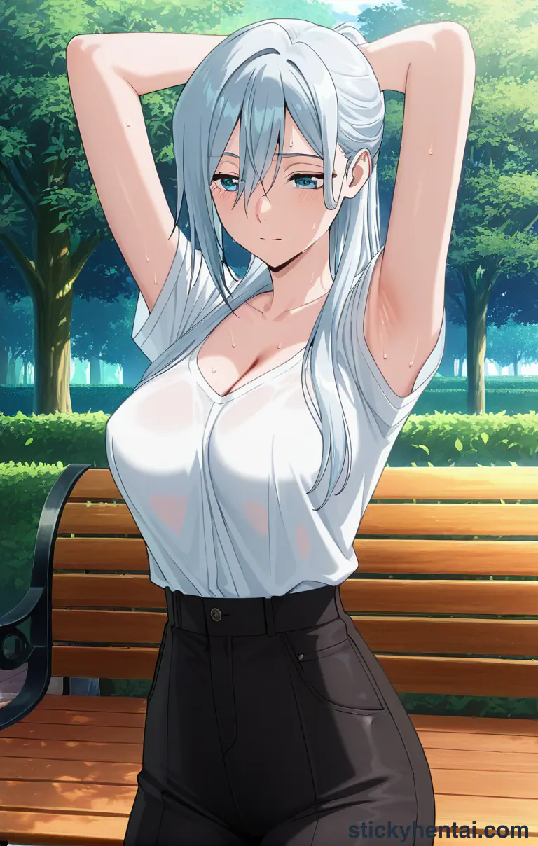 Subaru Hoshina exposing her armpits #10
