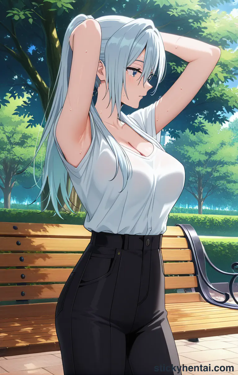 Subaru Hoshina exposing her armpits #12