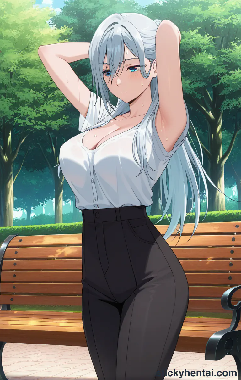 Subaru Hoshina exposing her armpits #13