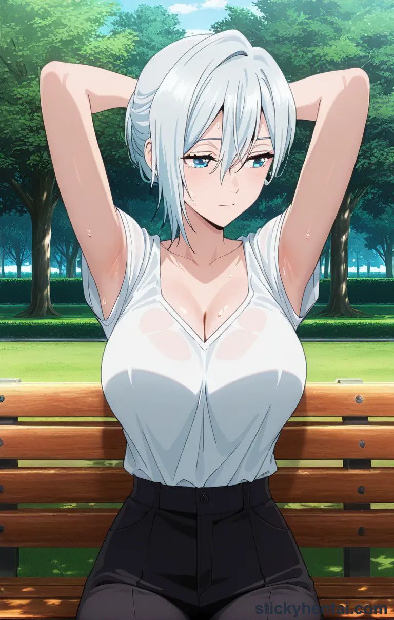 Subaru Hoshina exposing her armpits #15