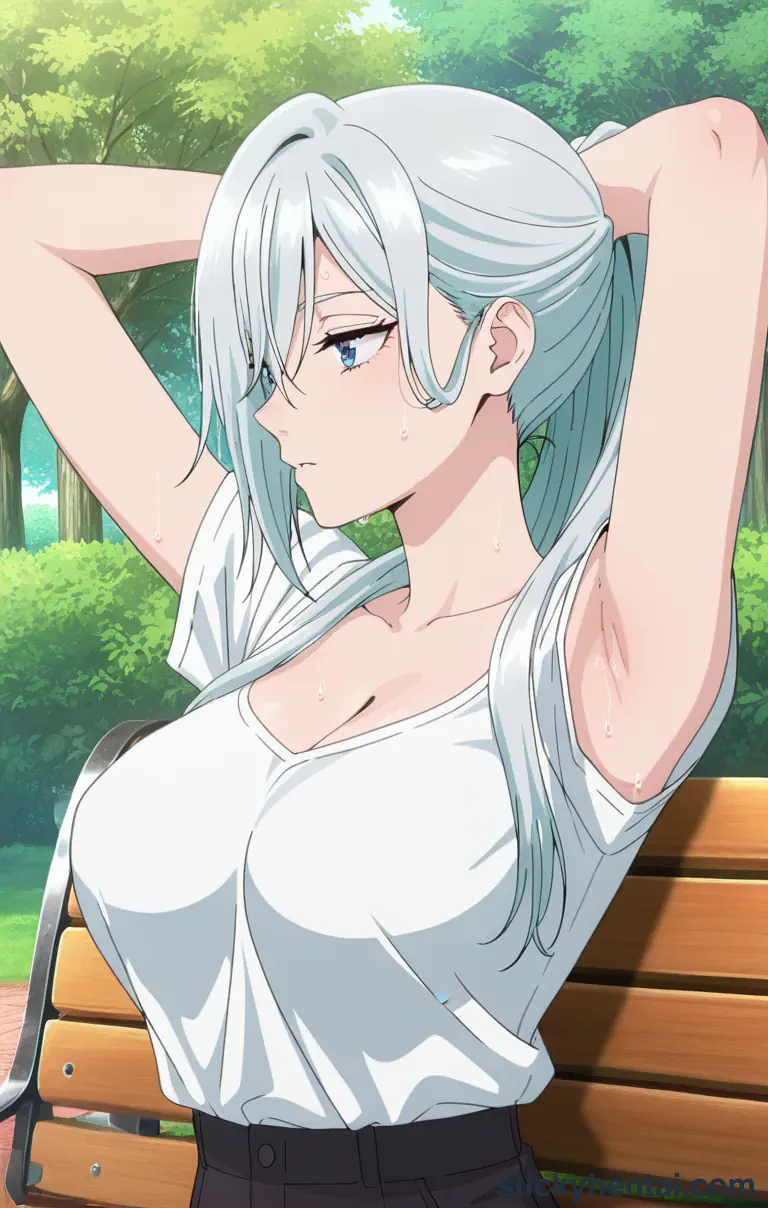 Subaru Hoshina exposing her armpits #16