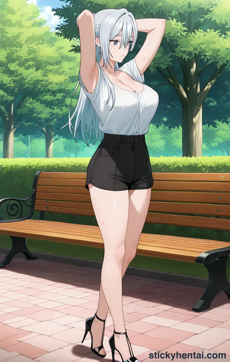 Subaru Hoshina exposing her armpits #17