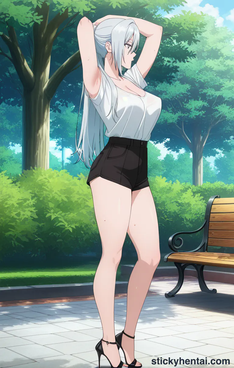 Subaru Hoshina exposing her armpits #18