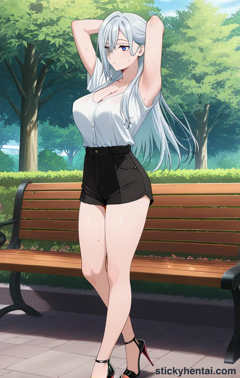 Subaru Hoshina exposing her armpits #19