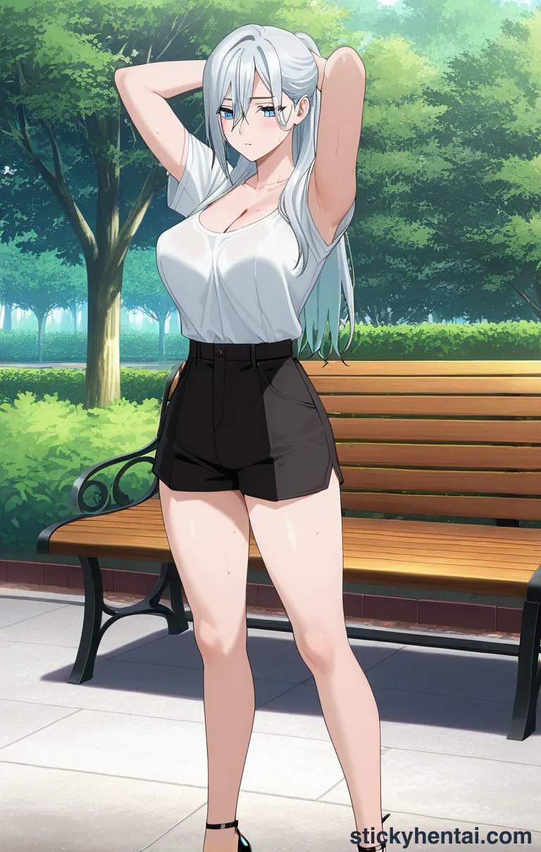 Subaru Hoshina exposing her armpits #20