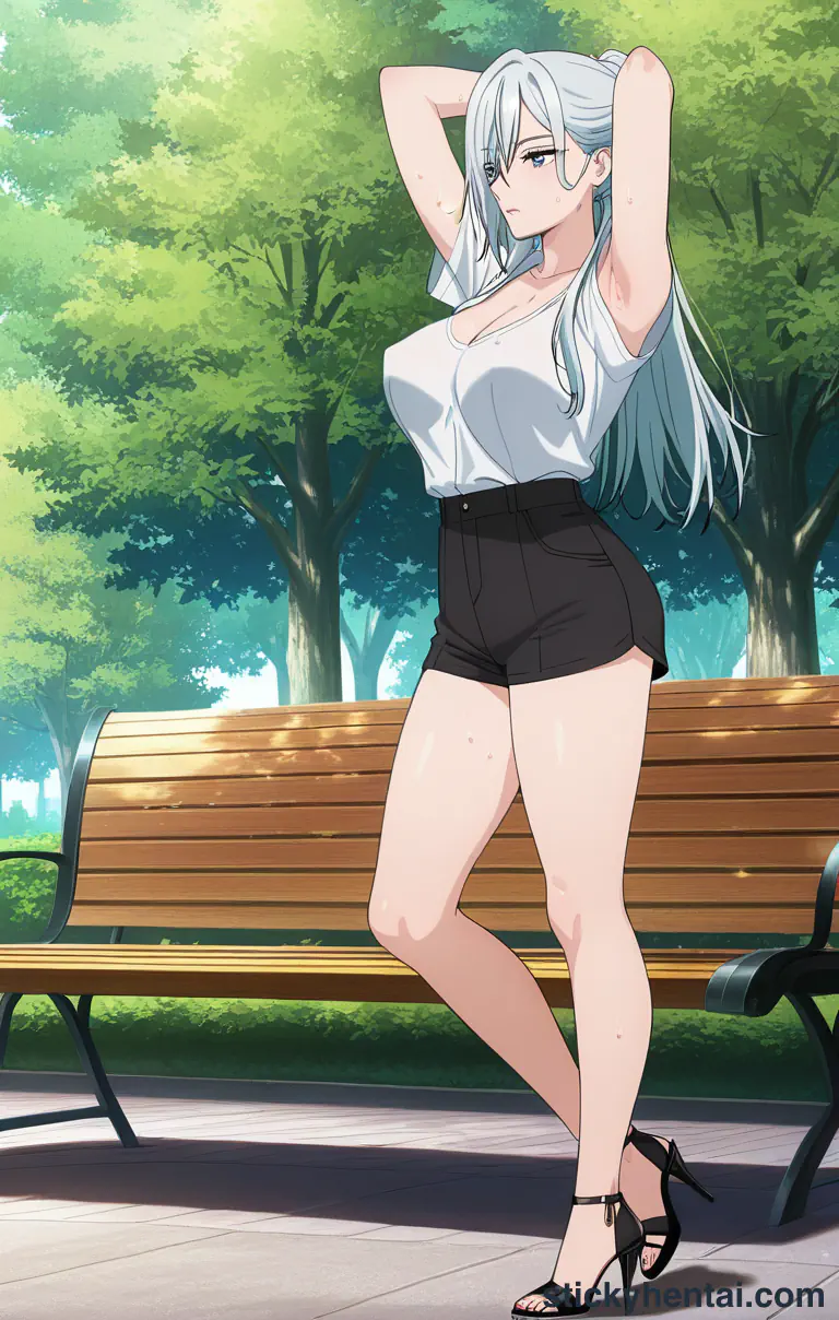 Subaru Hoshina exposing her armpits #21