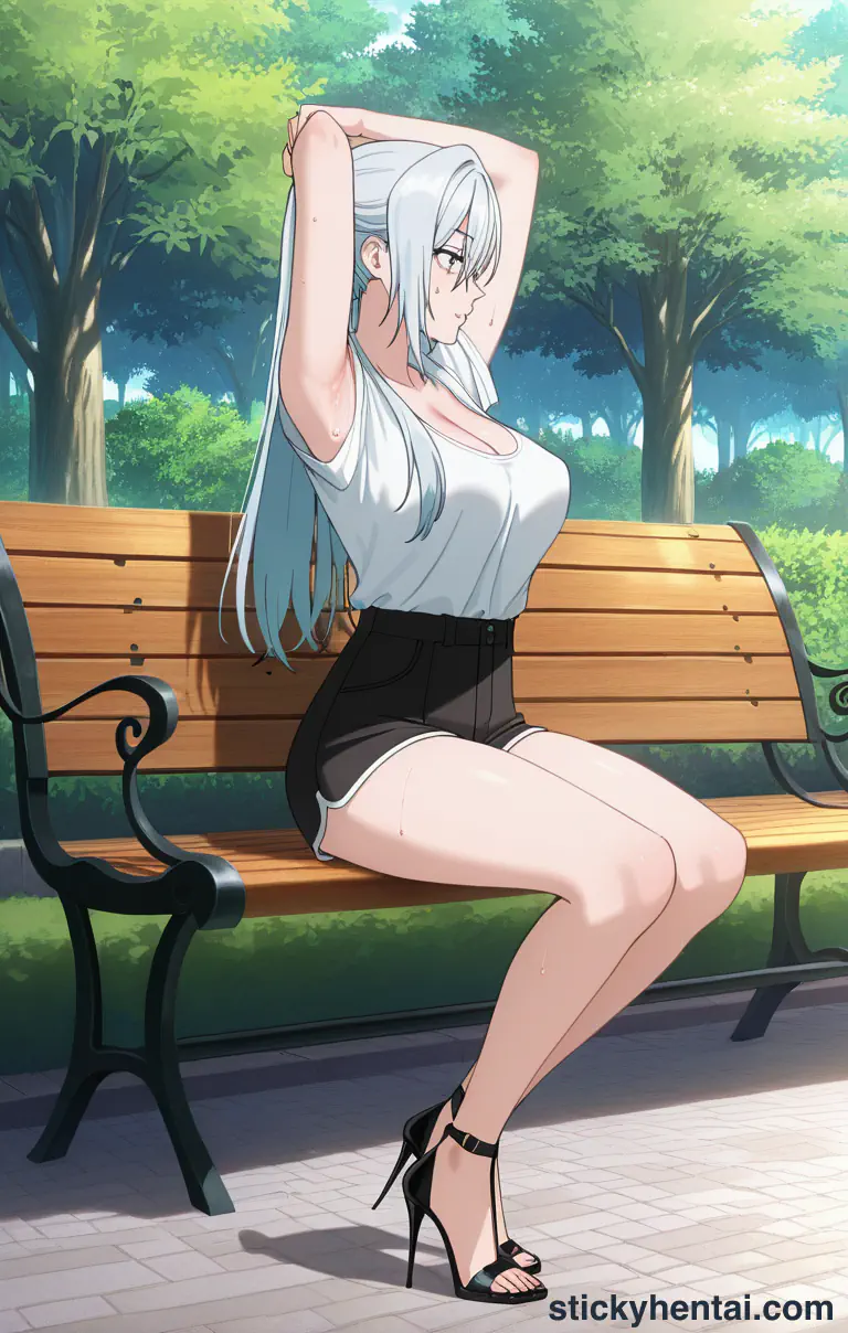 Subaru Hoshina exposing her armpits #23