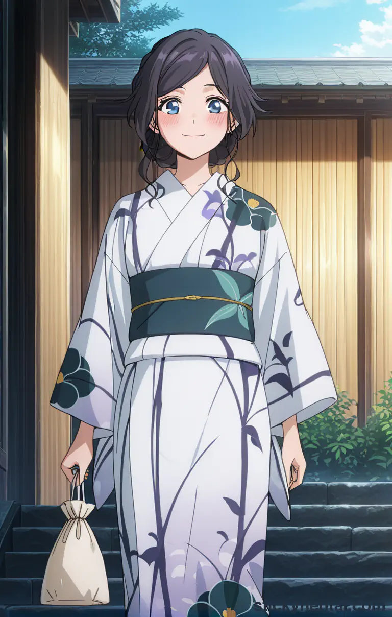 Kaoruko Waguri cute face showing her pussy cum at night #48