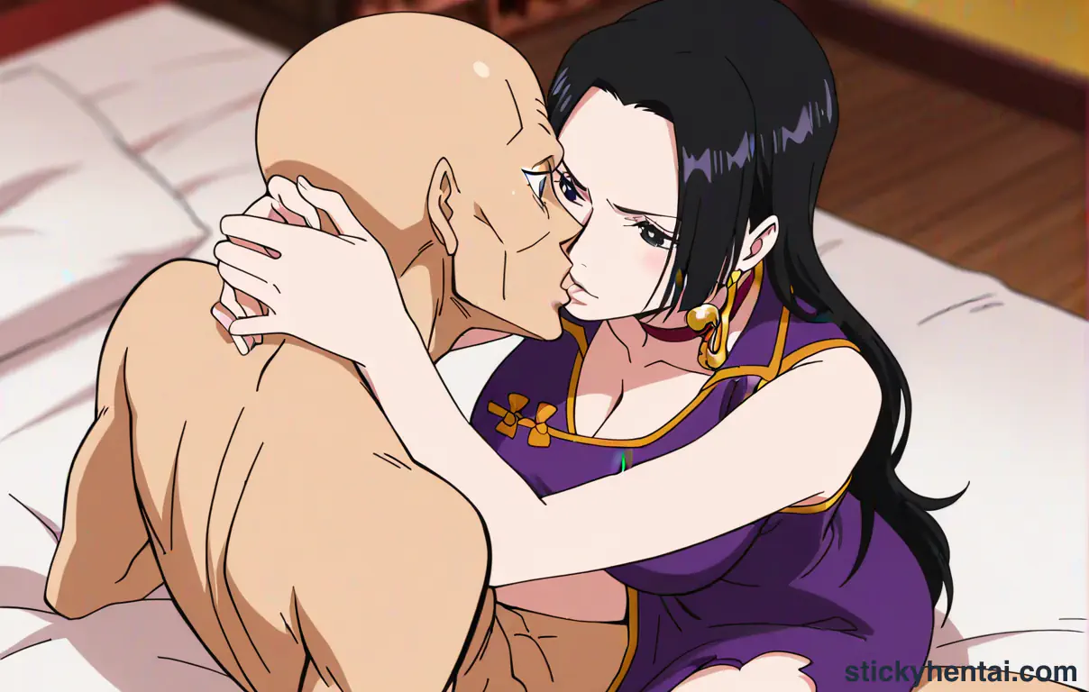 Pirate Empress Boa Hancock having sex with a man in secret #2