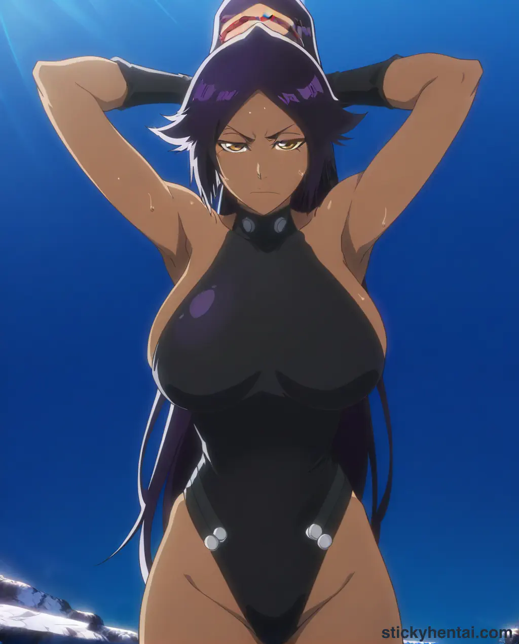 Yoruichi Shihouin art by AttitudeAlert