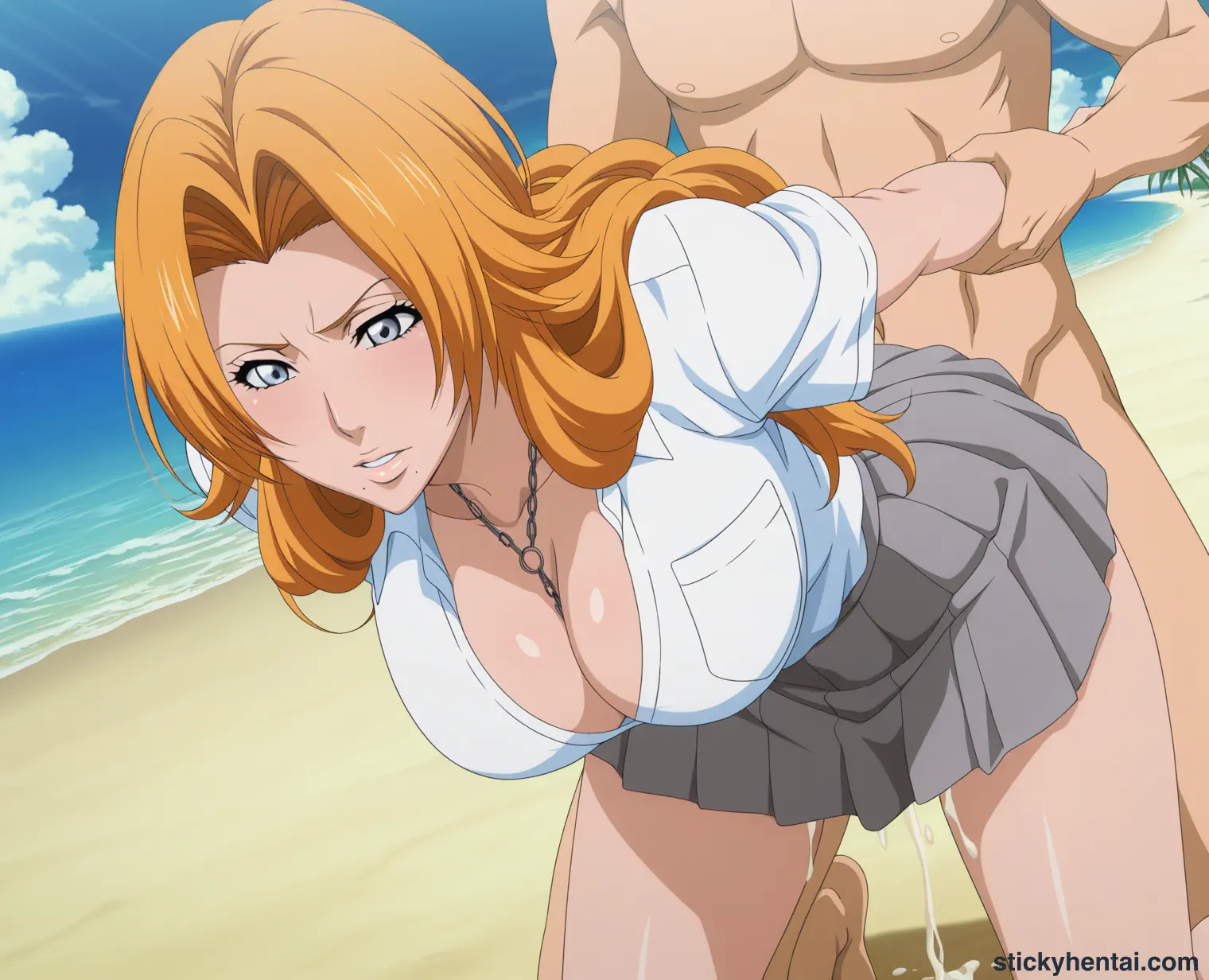 Rangiku Matsumoto on beach gallery #6