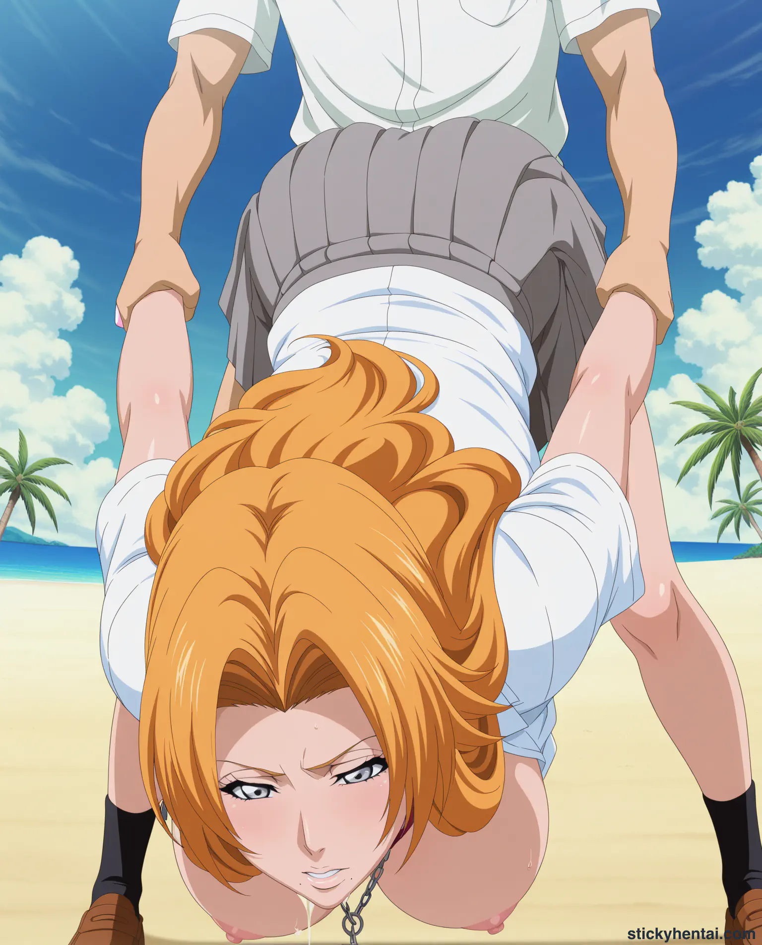 Rangiku Matsumoto on beach gallery #14