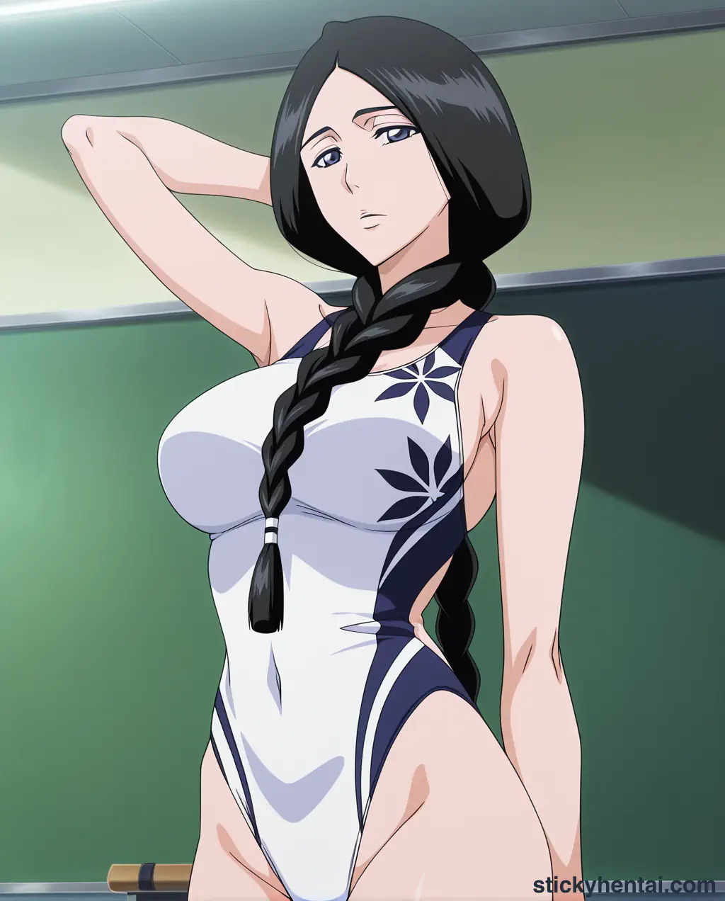 Shinigami Retsu Unohana from bleach enjoys doggy illustrated by AttitudeAlert part 1