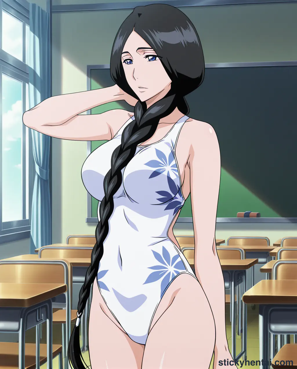 Shinigami Retsu Unohana from bleach enjoys doggy illustrated by AttitudeAlert part 1 #2