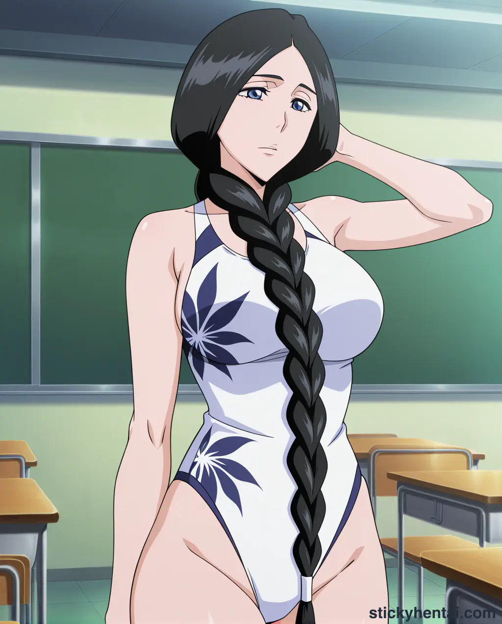 Shinigami Retsu Unohana from bleach enjoys doggy illustrated by AttitudeAlert part 1 #8