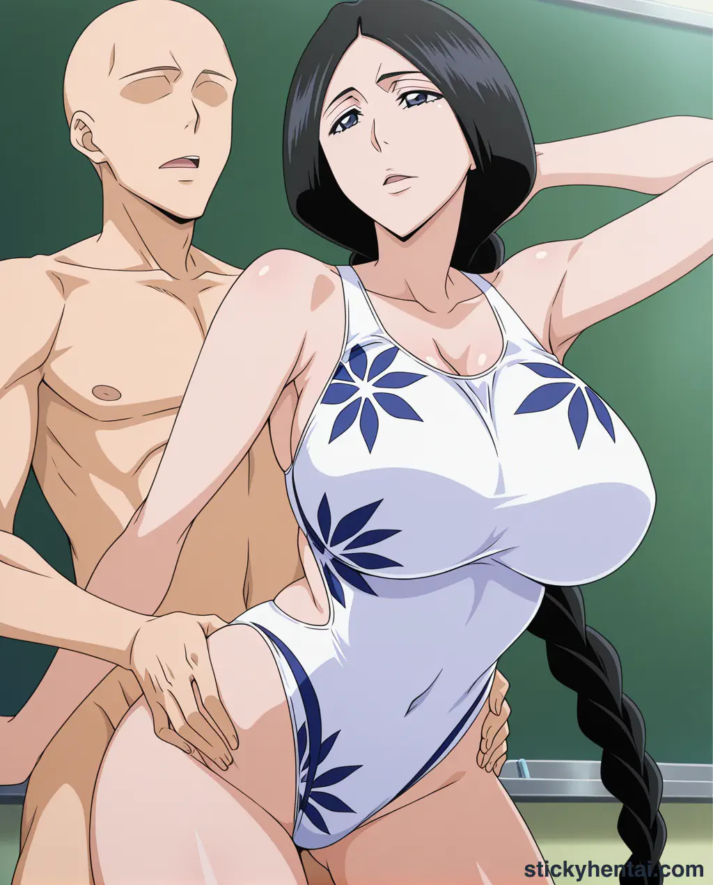 Shinigami Retsu Unohana from bleach enjoys doggy illustrated by AttitudeAlert part 1 #11