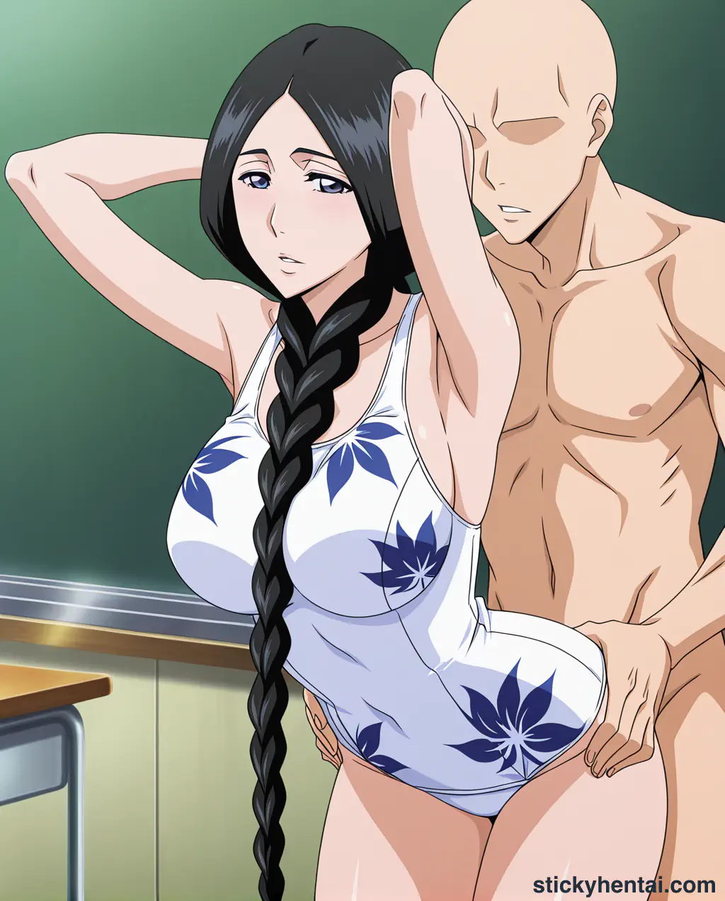 Shinigami Retsu Unohana from bleach enjoys doggy illustrated by AttitudeAlert part 1 #24