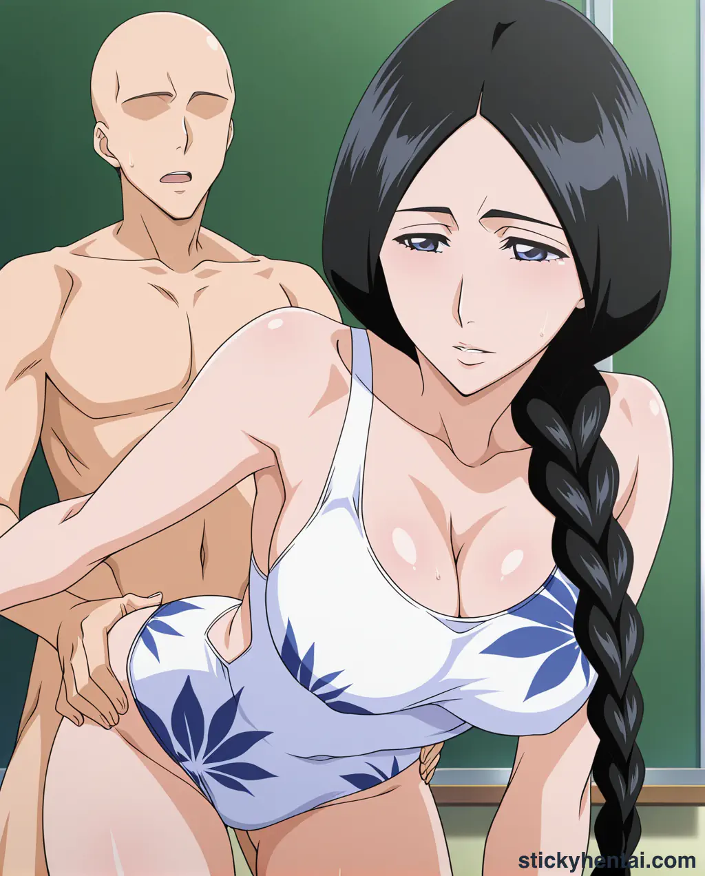 Shinigami Retsu Unohana from bleach enjoys doggy illustrated by AttitudeAlert part 1 #31