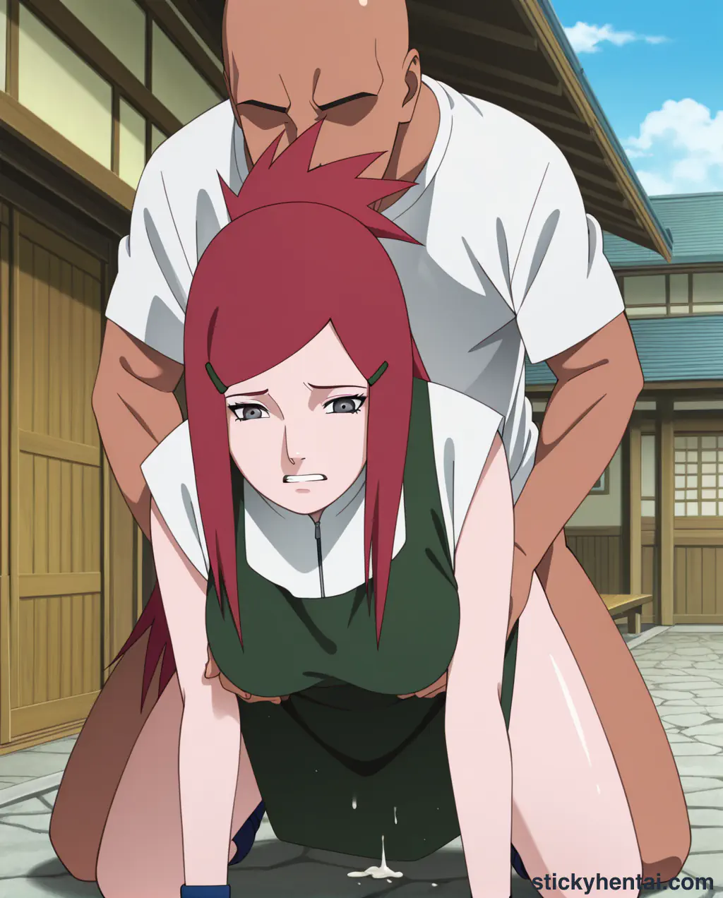 Kushina Uzumaki getting fucked outdoor in the street #4
