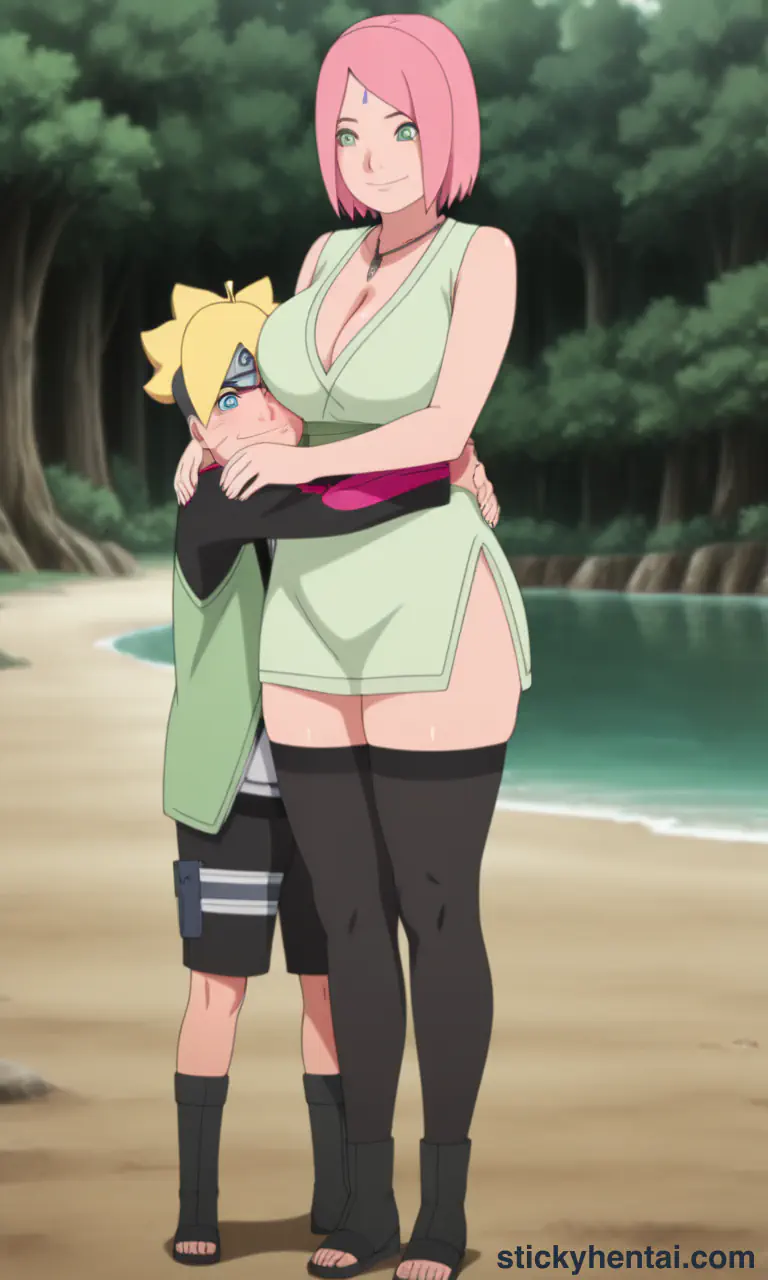 Sakura Haruno loses her virginity to Boruto Uzumaki part 1 #14