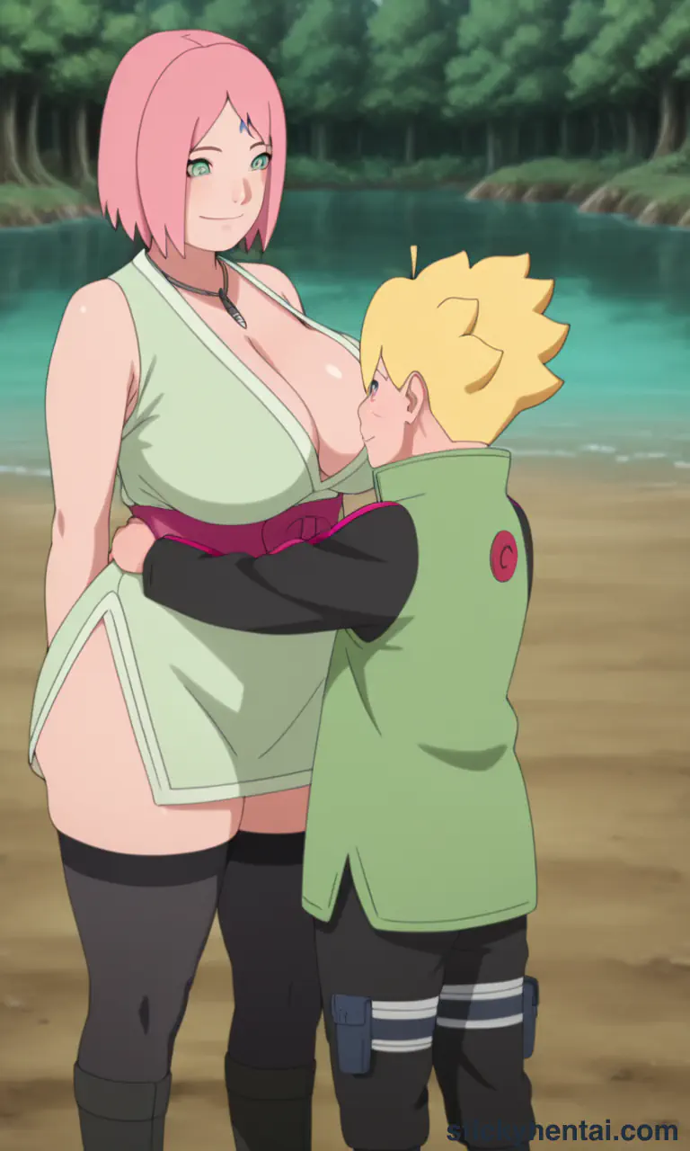 Sakura Haruno loses her virginity to Boruto Uzumaki part 1 #15
