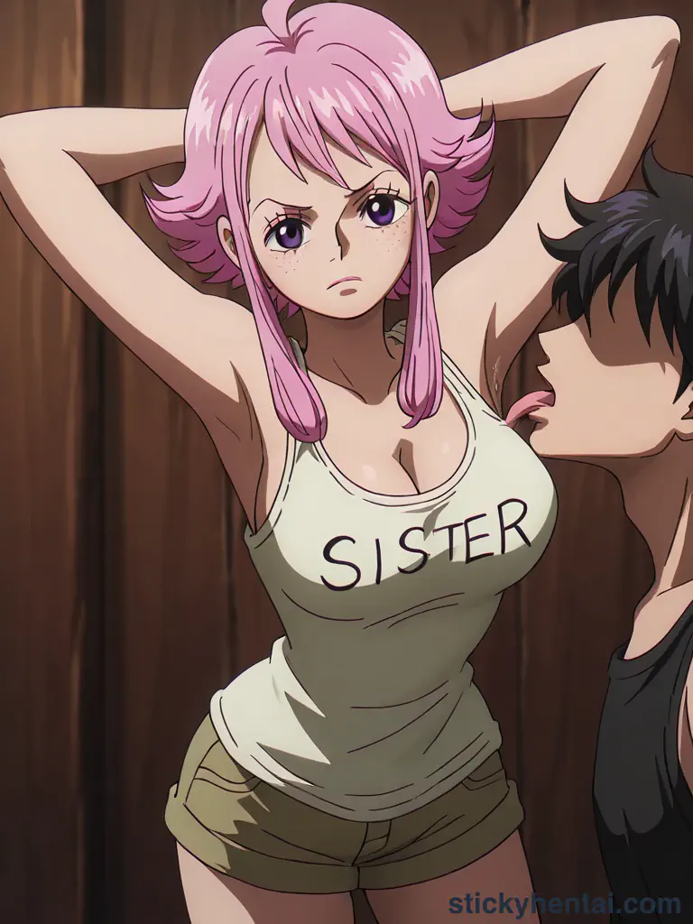 Licking Ginny's delicious armpits #11