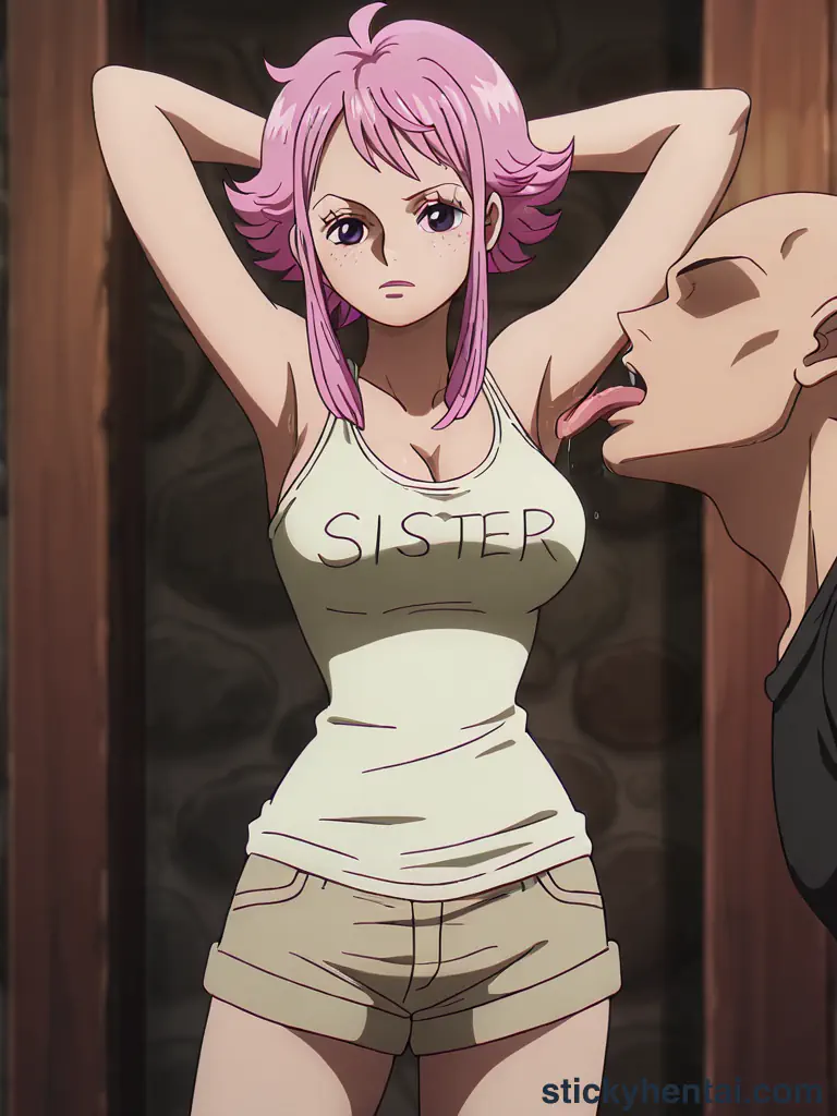 Licking Ginny's delicious armpits #12