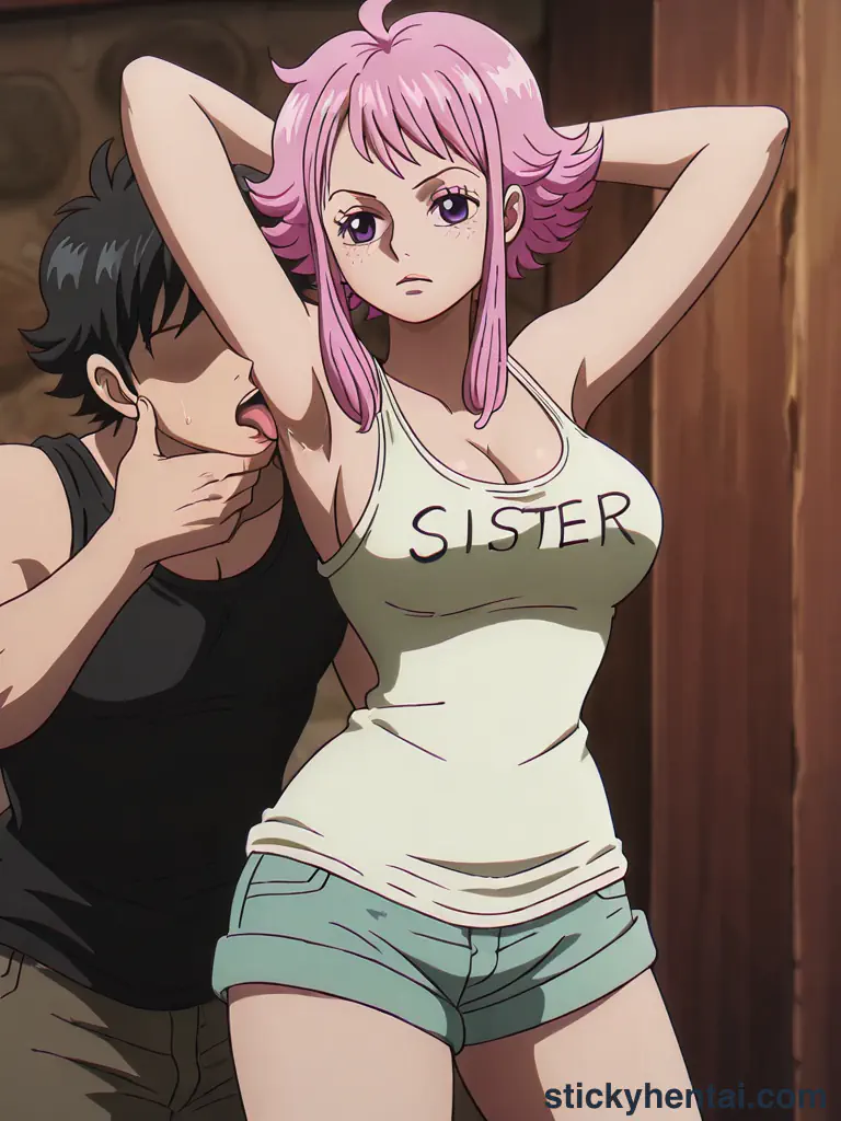 Licking Ginny's delicious armpits #14