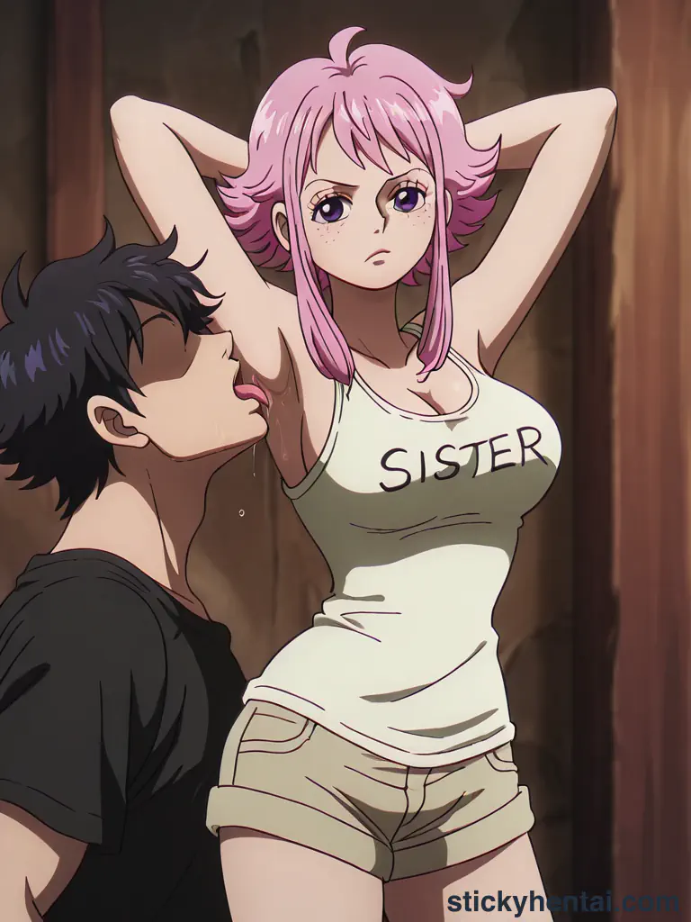 Licking Ginny's delicious armpits #16