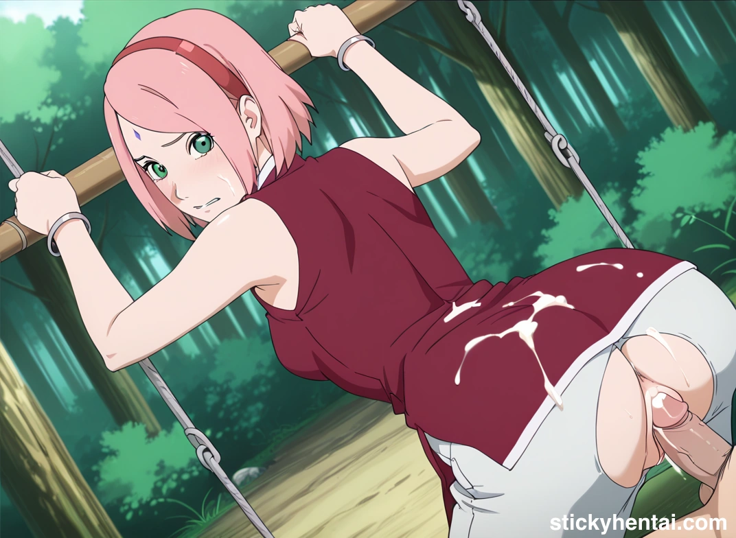 Sakura Haruno having sex during training part 1 #24
