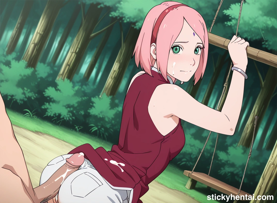 Sakura Haruno having sex during training part 1 #26