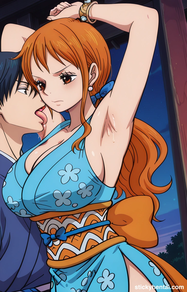 Licking Nami's armpit part 1 #17