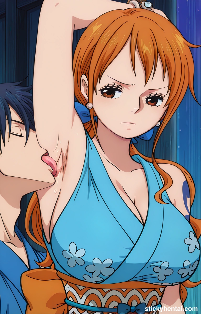 Licking Nami's armpit part 1 #21