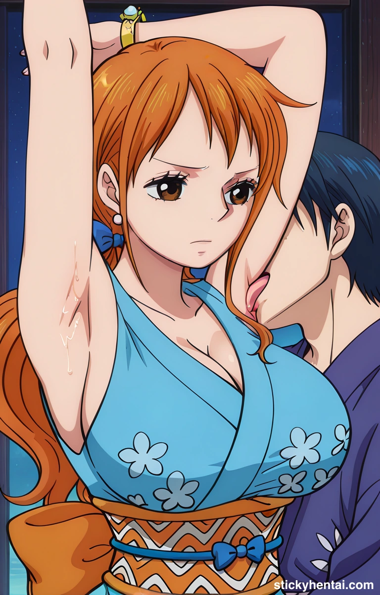 Licking Nami's armpit part 1 #22