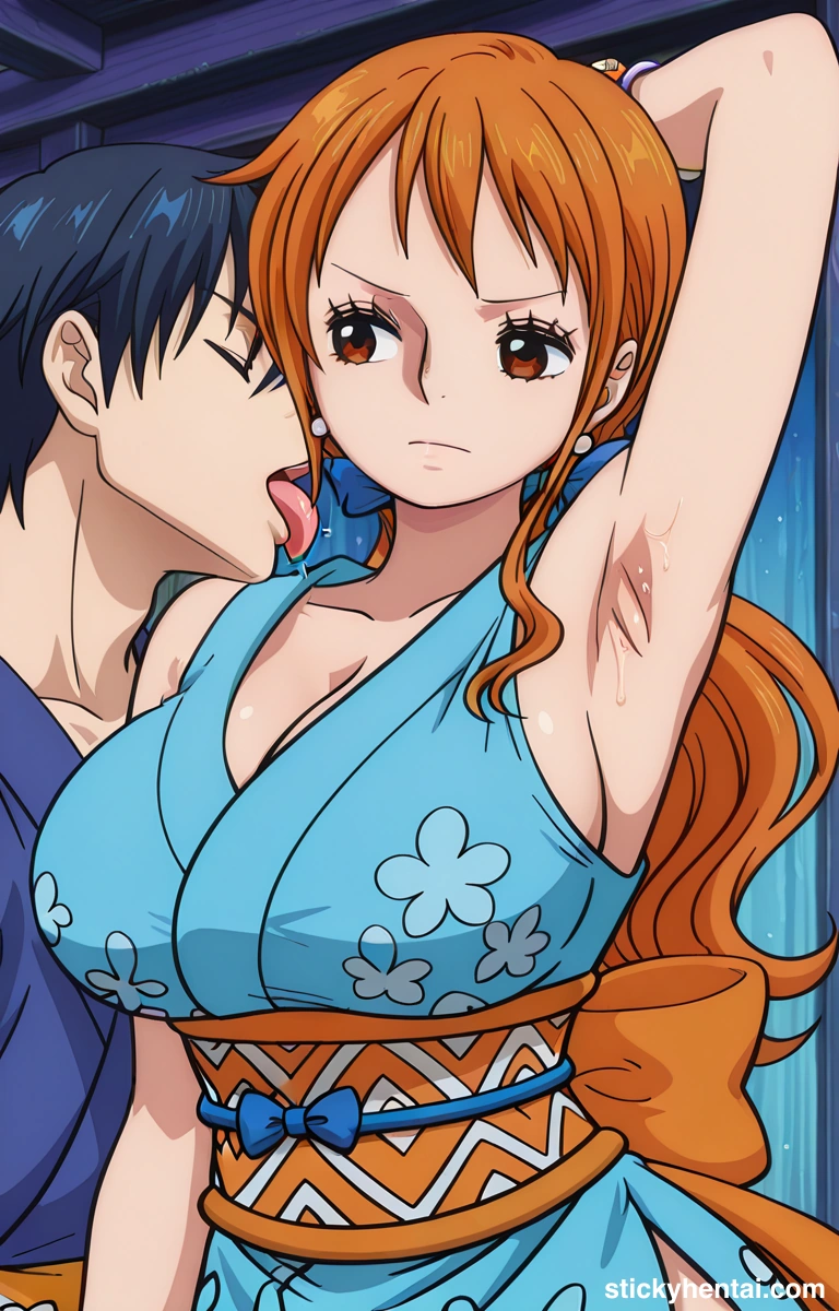 Licking Nami's armpit part 1 #23