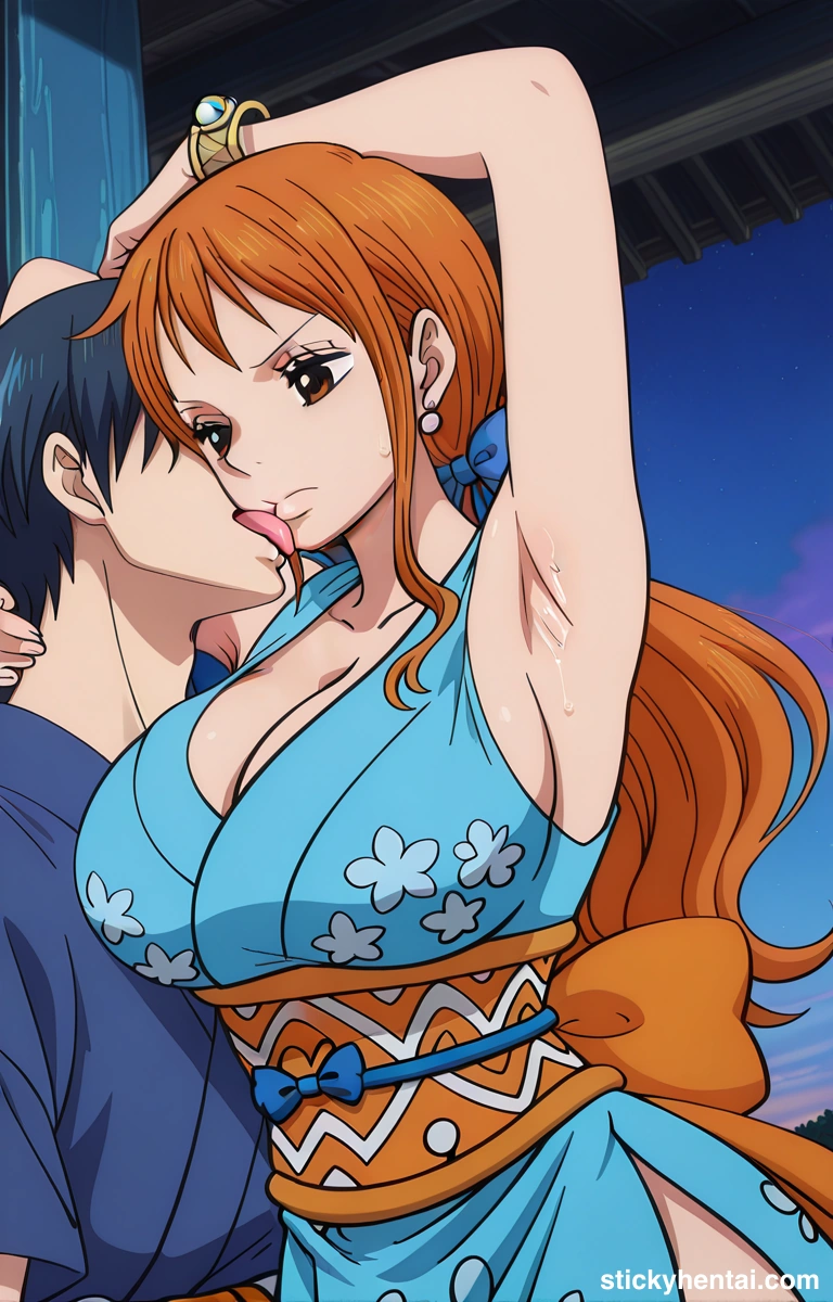 Licking Nami's armpit part 1 #25
