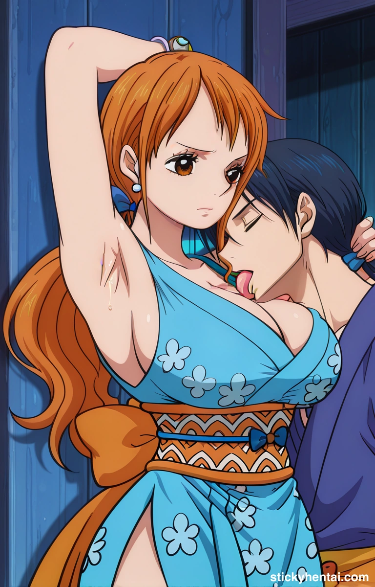 Licking Nami's armpit part 1 #27