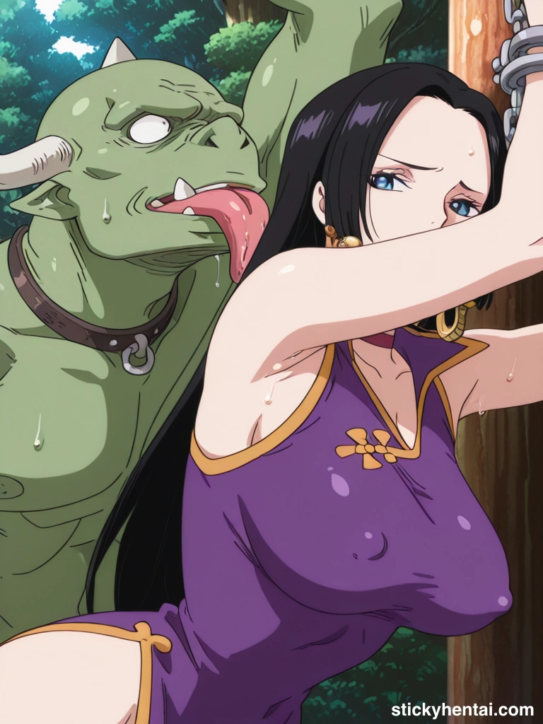 Licking Boa Hancock's armpit by Orcs #12