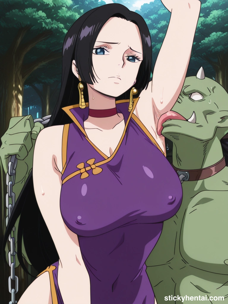 Licking Boa Hancock's armpit by Orcs #13