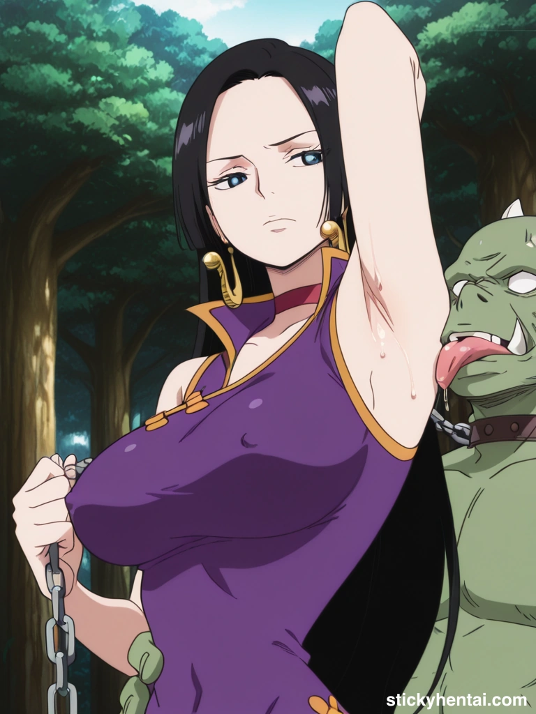 Licking Boa Hancock's armpit by Orcs #15