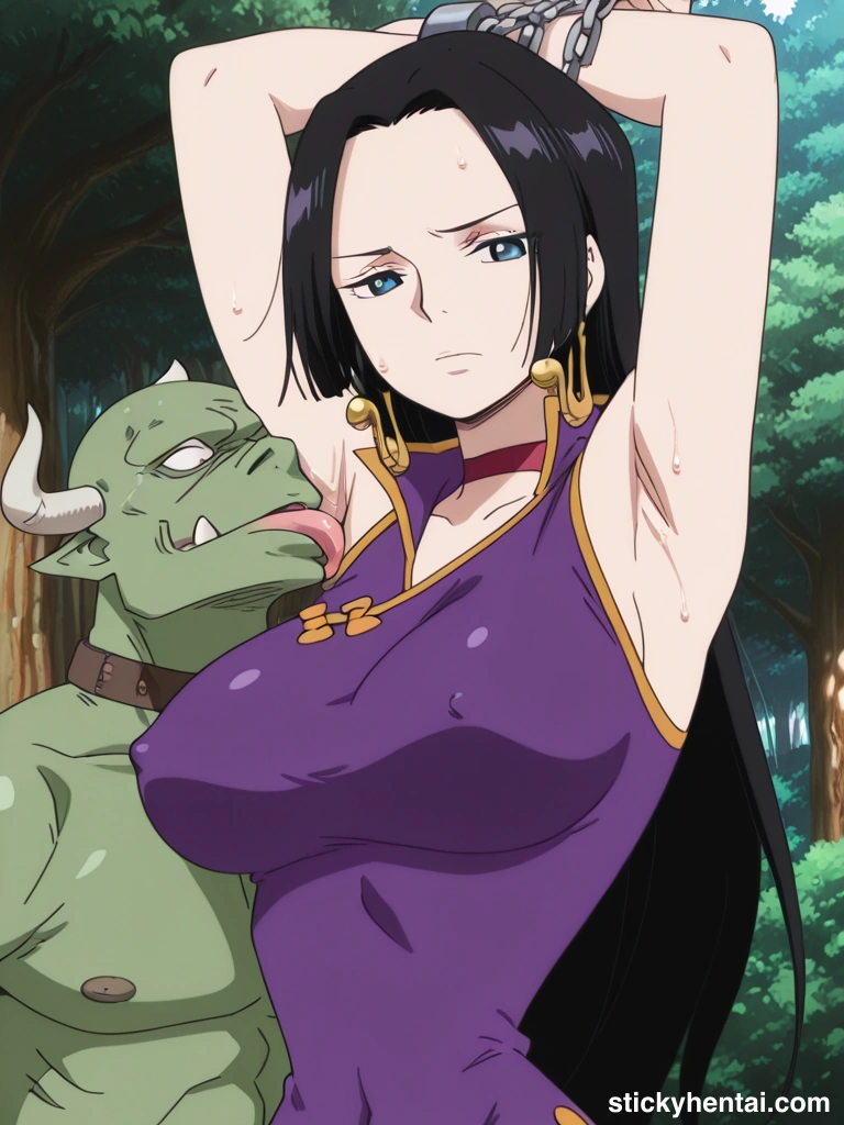 Licking Boa Hancock's armpit by Orcs #17