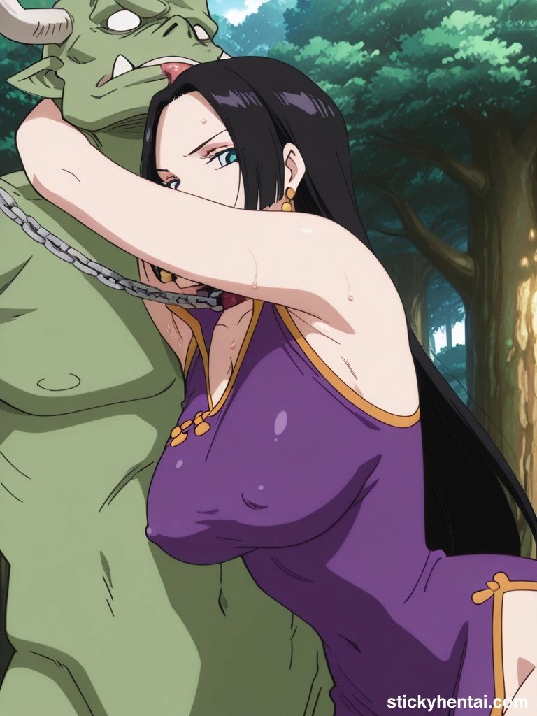 Licking Boa Hancock's armpit by Orcs #21