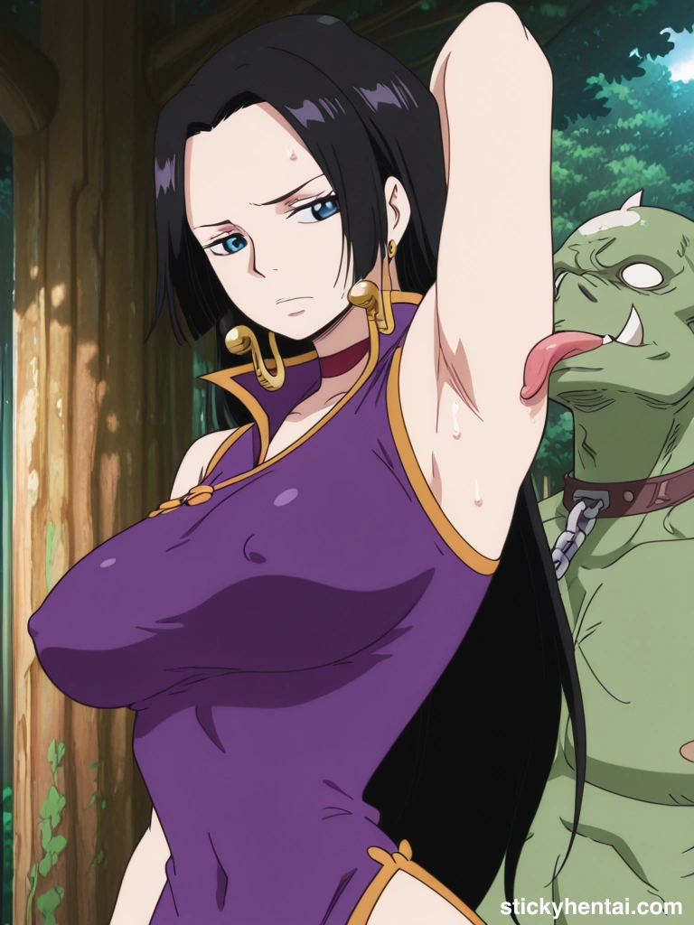 Licking Boa Hancock's armpit by Orcs #22