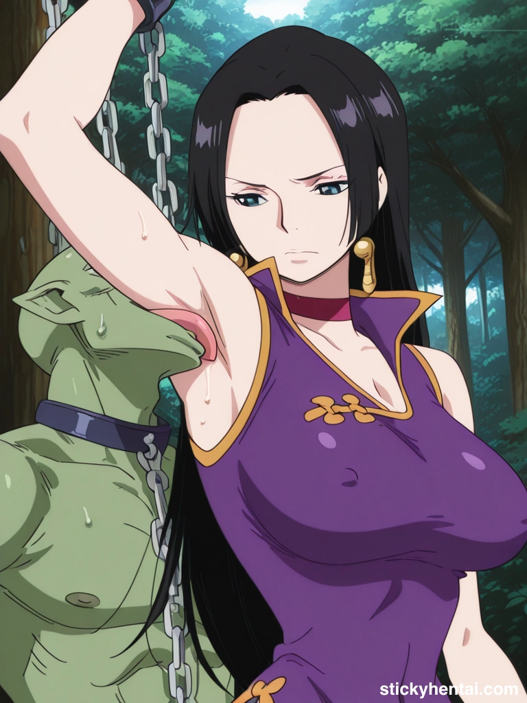 Licking Boa Hancock's armpit by Orcs #24