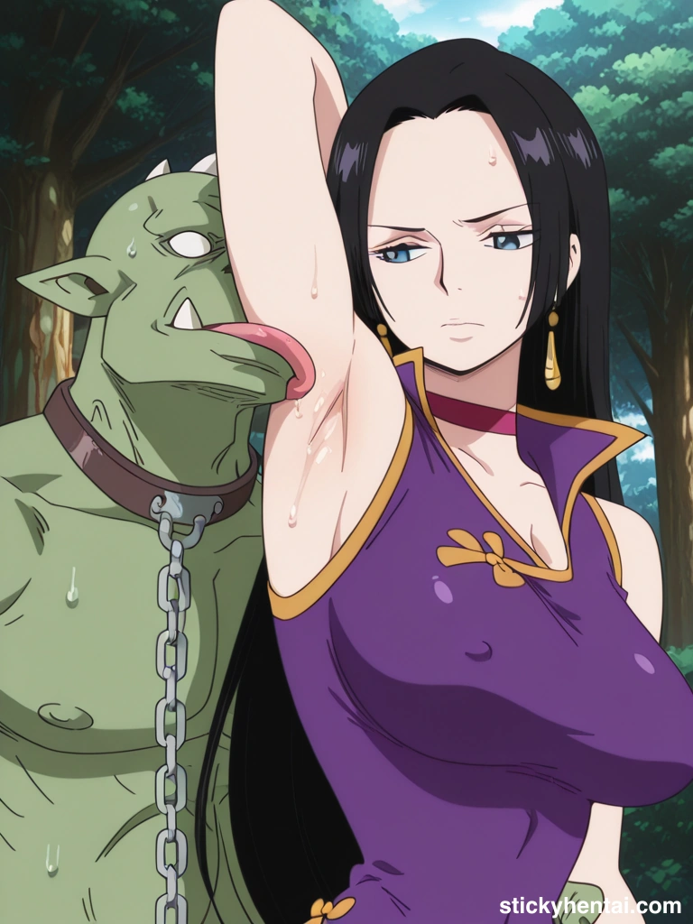 Licking Boa Hancock's armpit by Orcs #25