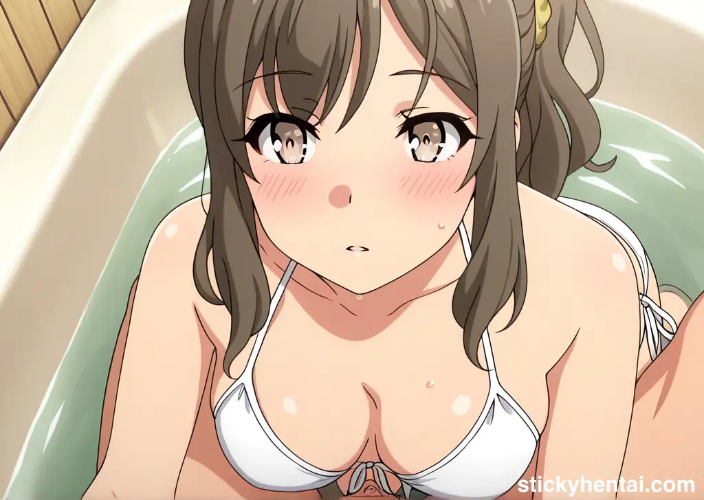 Rio Futaba missionary in bathroom #13